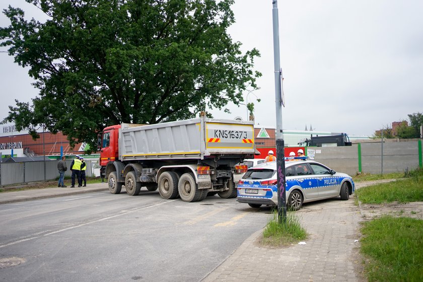 Protest podwykonawców na budowie tunelu średnicowego. "Nie płacą nam od marca"