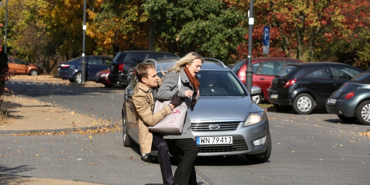 Wypadek w 1116 odcinku "M jak Miłość"