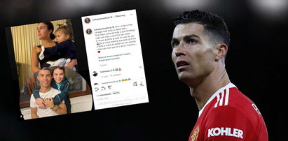 Poruszający wpis siostry Ronaldo. Mówi, co stało się ze zmarłym synkiem zawodnika...