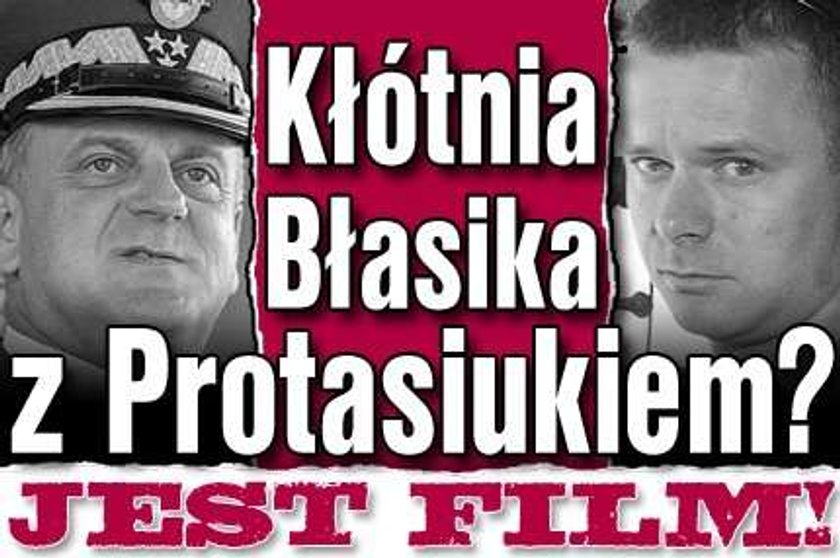 Kłótnia Błasika z Protasiukiem? Jest film!