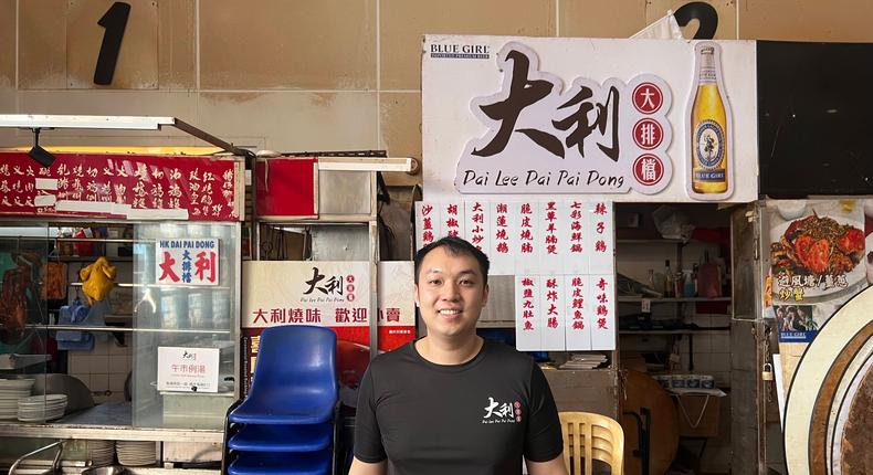 Toby To Yan Choi moved back to Hong Kong to help his dad run Dai Lee Dai Pai Dong, the family food stall.Faye Bradley