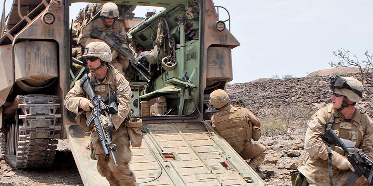 5 Marines in critical condition after their vehicle bursts into flames at Camp Pendleton