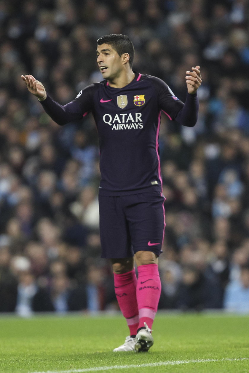 Luis Suarez skompromitował się na spotkaniu z fanami FC Barcelony