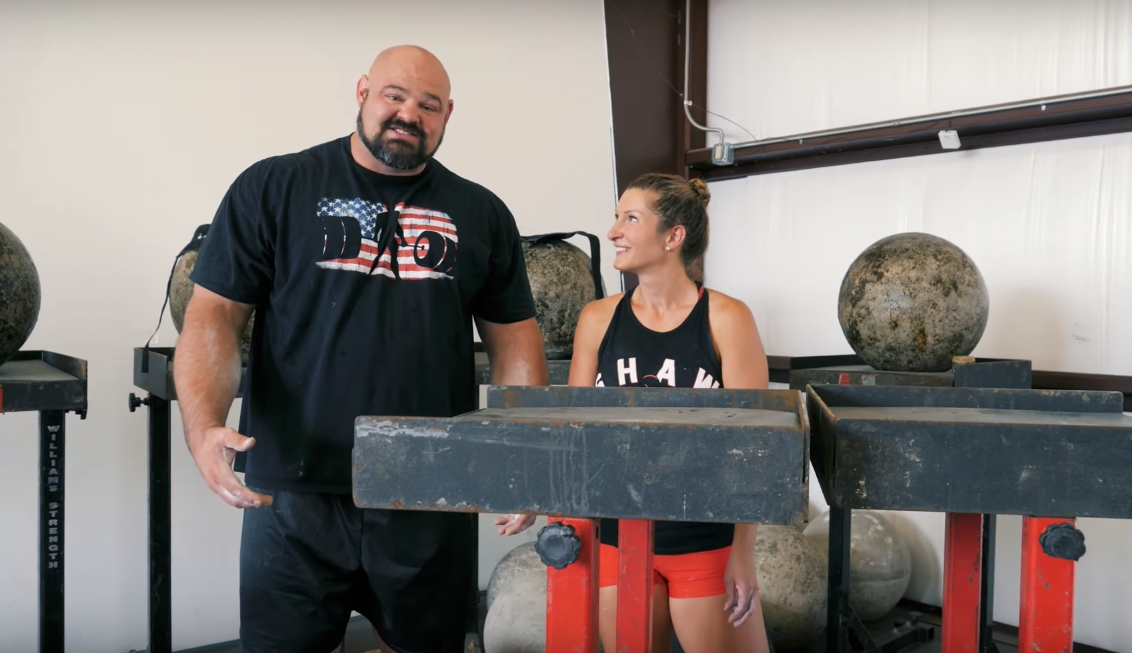 Strongman Brian Shaw Just Took On His Wife in a Workout Contest Well