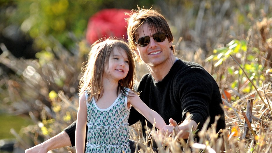 Tom Cruise és lánya, Suri Cruise 2009-ben / Fotó: Getty Images