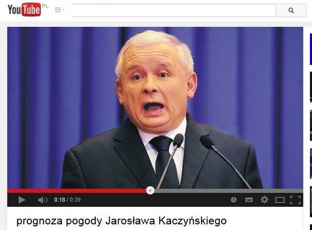 Jarosław Kaczyński na tropie pogodowego spisku [WIDEO]