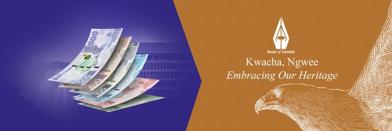 Zambia’s central bank rate cut to 13.5% is expected to influence borrowing costs, the Kwacha and the country’s wider post-default recovery. Photo Credit @BankofZambia. 