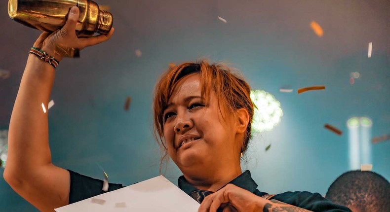 Angeliqua Rivera, World Class Bartender of the Year 2019. (Capital FM)