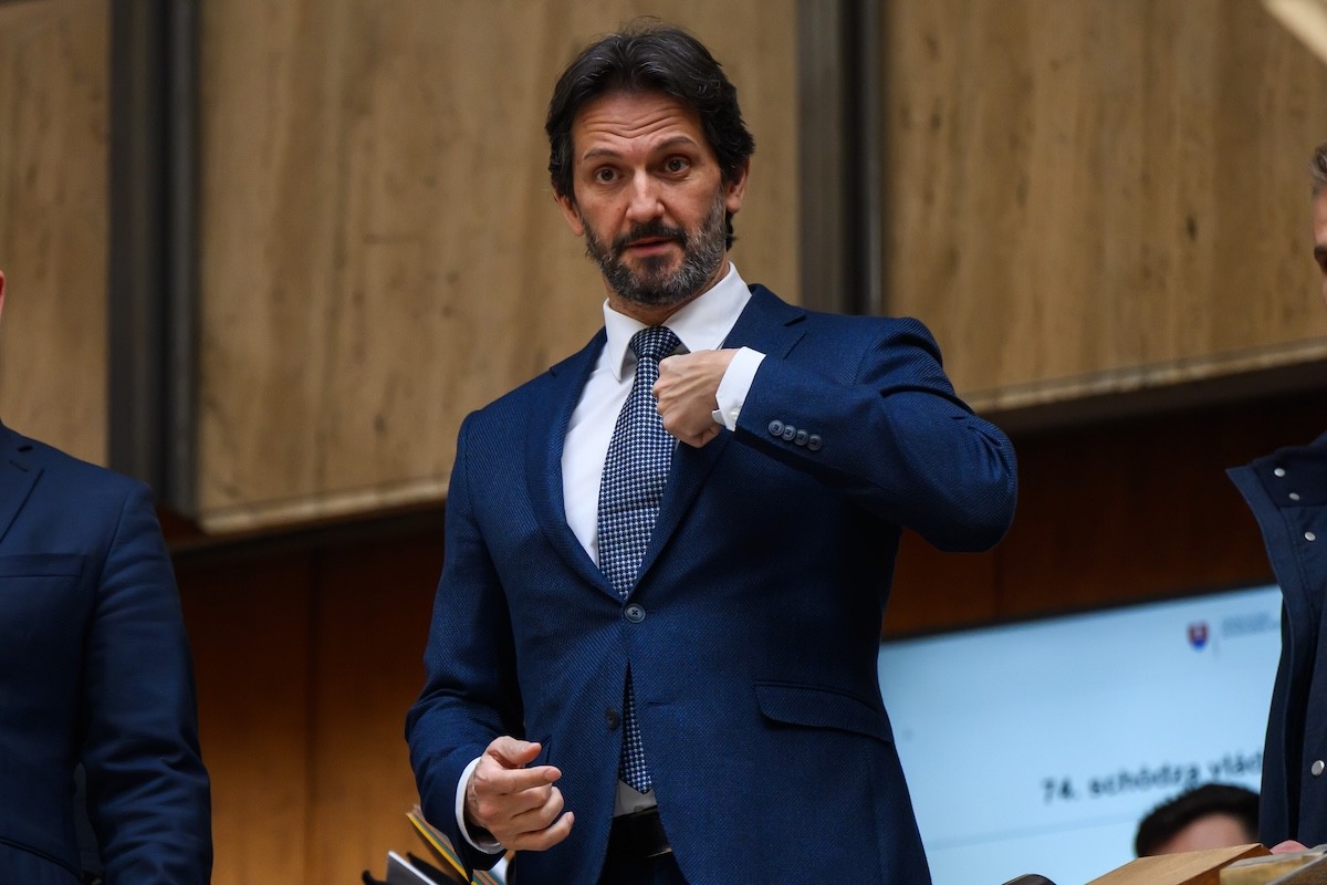 Minister obrany SR Robert Kaliňák.