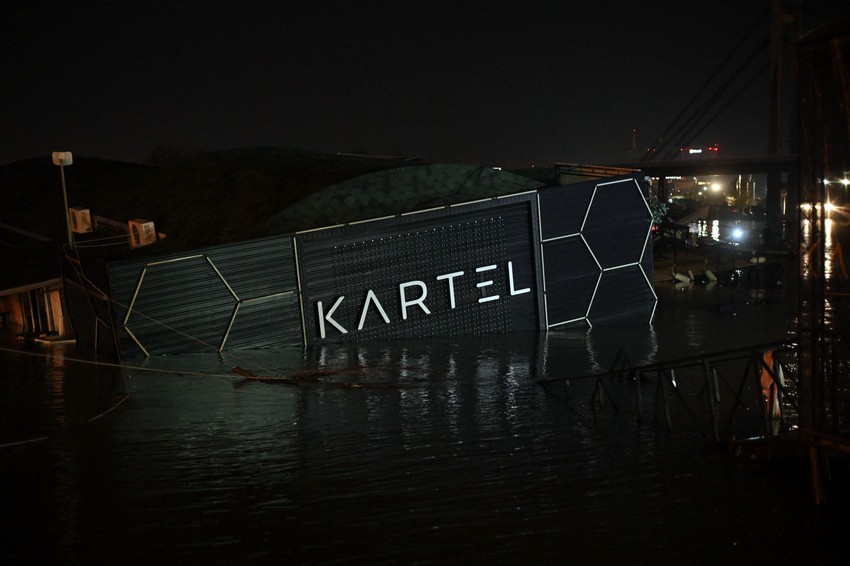 Potonuli splav "Kartel" 