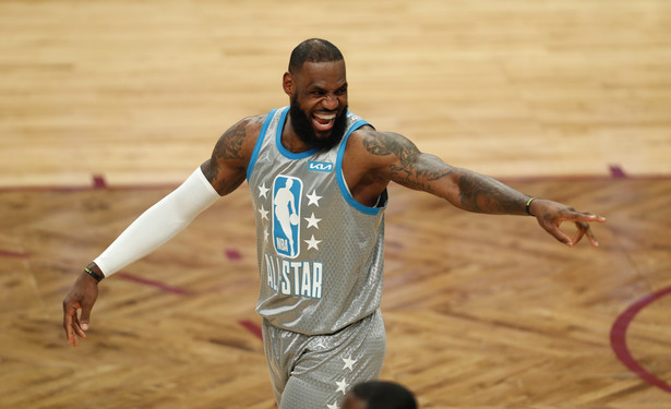 LeBron James podczas Meczu Gwiazd