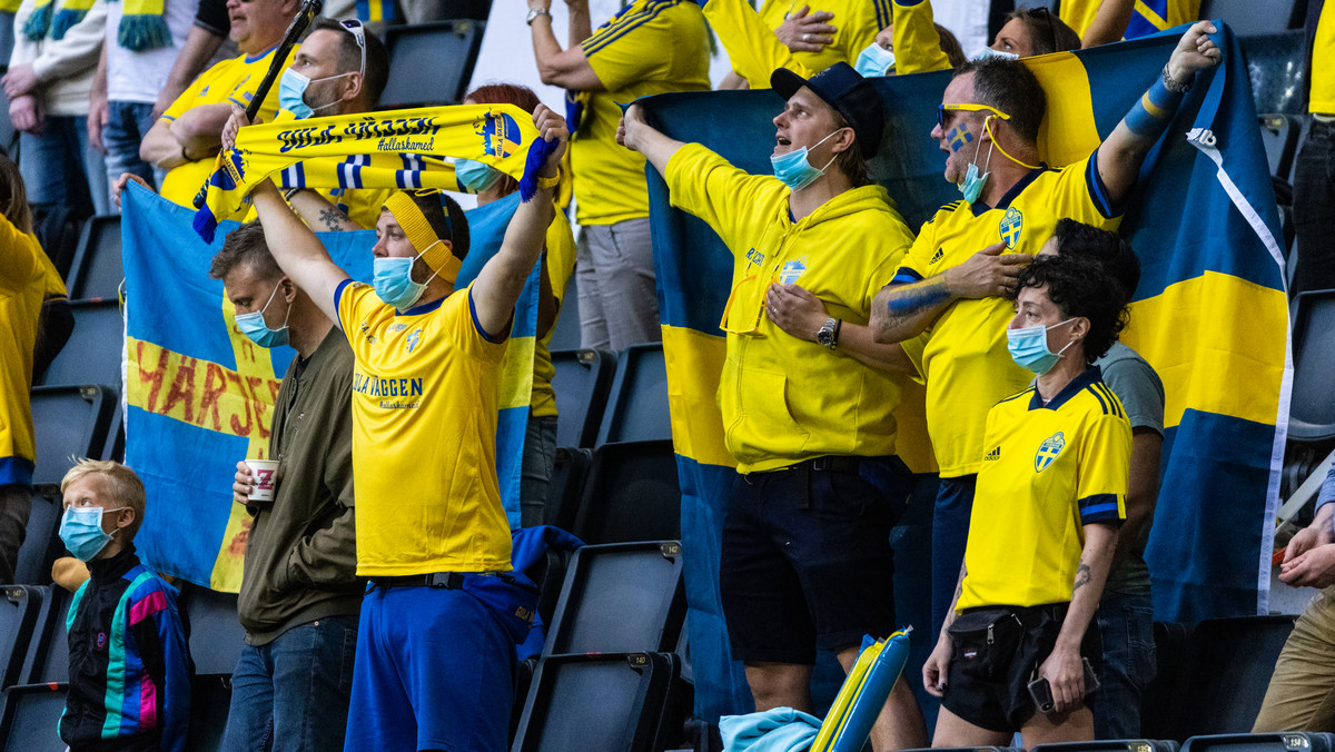Euro 2020: co najmniej trzy tysiące szwedzkich fanów na każdym meczu