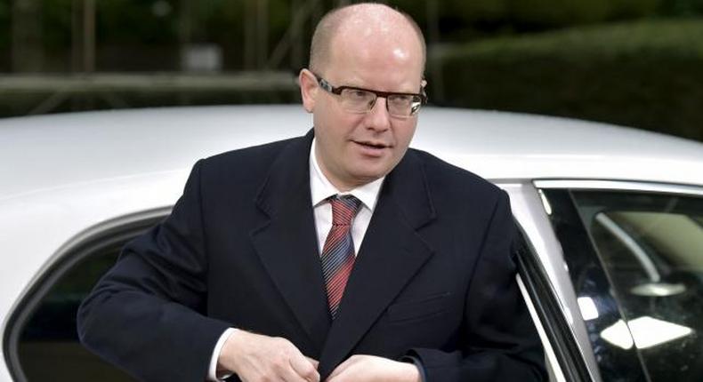 Czech PM Bohuslav Sobotka