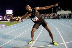 Usain Bolt wygrał w Melbourne bieg na... 150 metrów