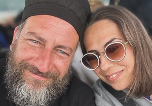 Popadija Višnja Kostić sa suprugom