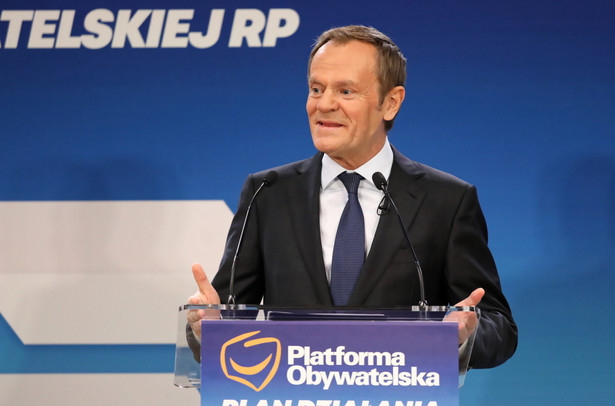 Donald Tusk, Rada Krajowa PO 11 grudnia 2021