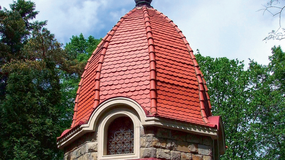 Kaplica na cmentarzu z czasu z I wojny światowej w Limanowej.