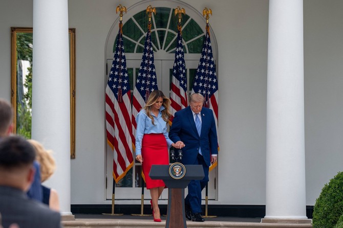 Melanija i Donald Tramp