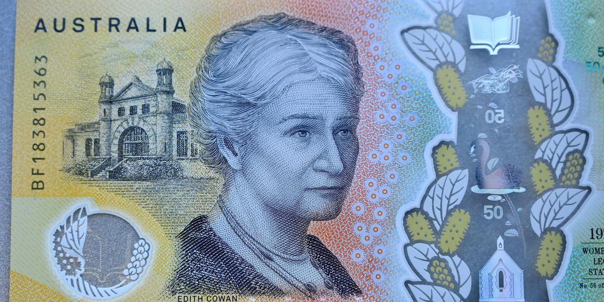 Bank Rezerwy Australii wydrukował 46 milionów banknotów z błędem