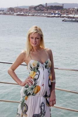 Paris Hilton w Cannes