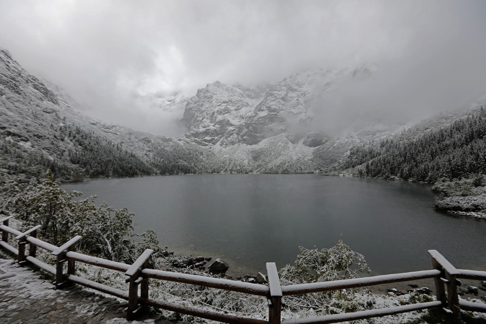 Śnieg w Tatrach