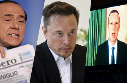 Tak kończy się era magnatów medialnych. Berlusconiego i Murdocha zastąpił Musk i Zuckerberg