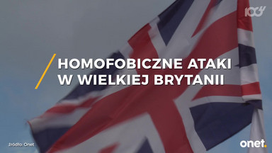 Ataki homofobiczne w Wielkiej Brytanii. Alarmujące statystyki