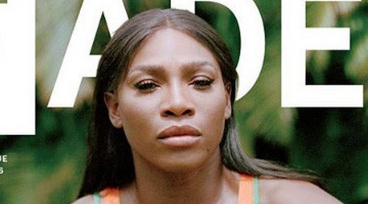 Serena Williams alig vett
fel ruhát a fotózásra