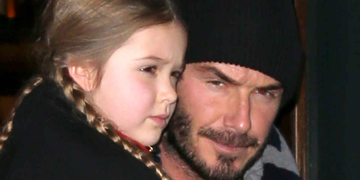 David Beckham dla córki Harper robi wszystko! Tera zajął się szyciem ubranek dla lalek