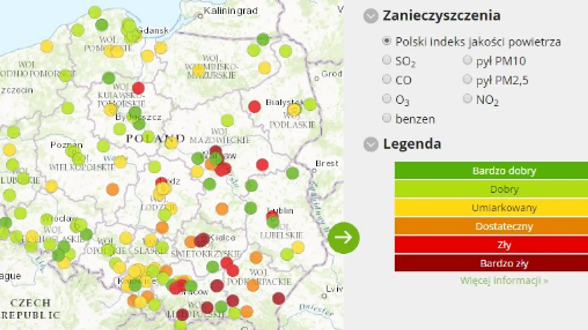 Polska mapa wstydu. Smog wrócił, a tu jest najgorzej