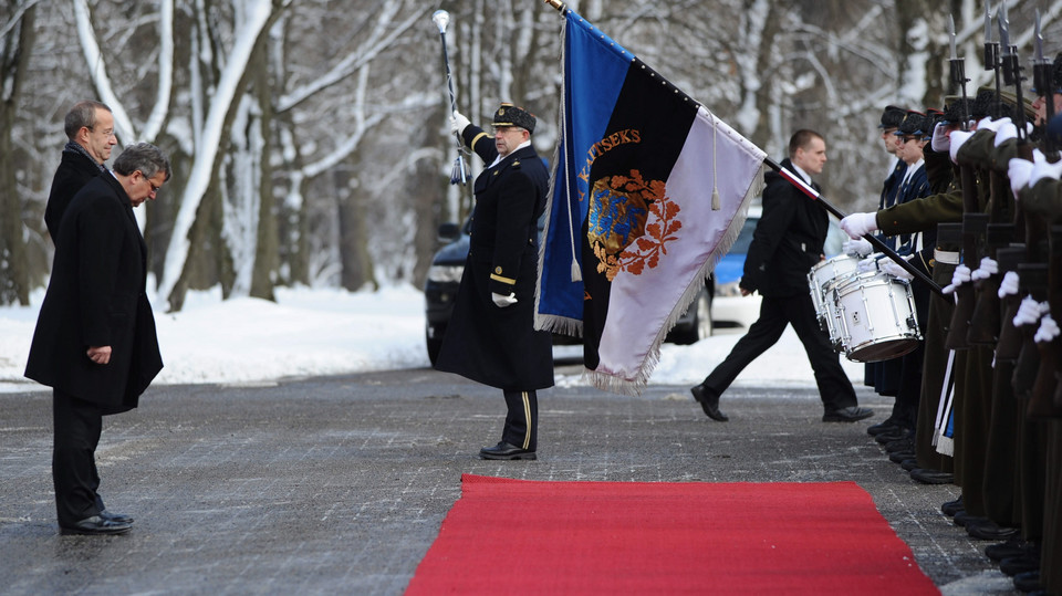 ESTONIA POLSKA PREZYDENT KOMOROWSKI WIZYTA