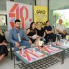 (s leva na desno) Anita Šabotić, članica saveta, Nikola Jovanović, predsednik Opštine Budva, Ivana Lazović, direktorka JU "Grad teatar", Svetlana Ivanović, glavna urednica programa i Dragan Vukadinović, Grad teatar
