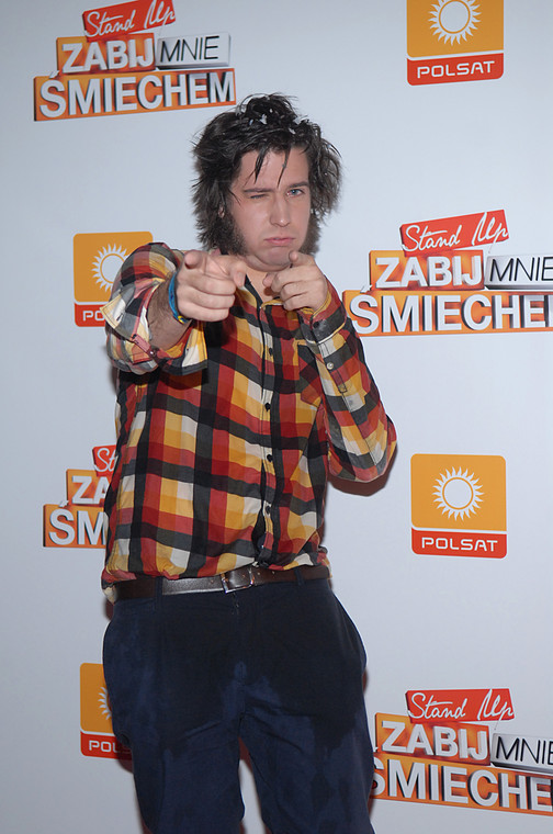 Michał Kempa w 2010 r. w programie "Stand-up - zabij mnie śmiechem", który zwyciężył