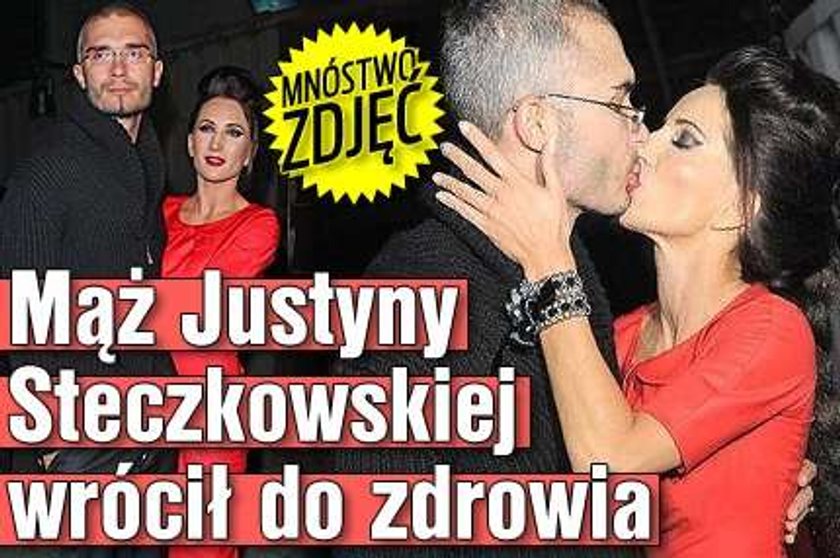 Mąż Steczkowskiej wrócił do zdrowia. FOTO