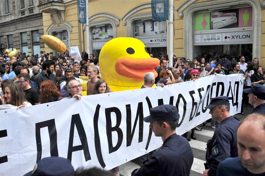 Jedan od ovogodišnjih protesta