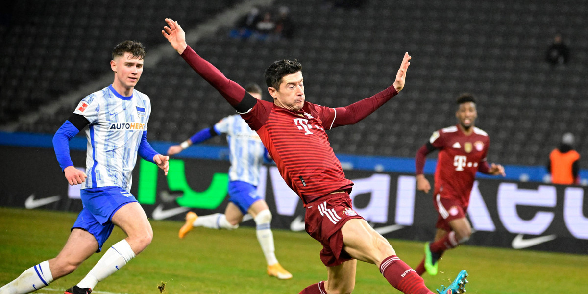 Bayern Monachium rozbił na wyjeździe Herthę Berlin.