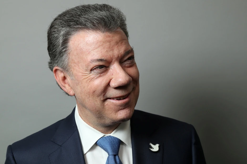 Dobitnik Nobelove narade za mir Huan Manuel Santos
