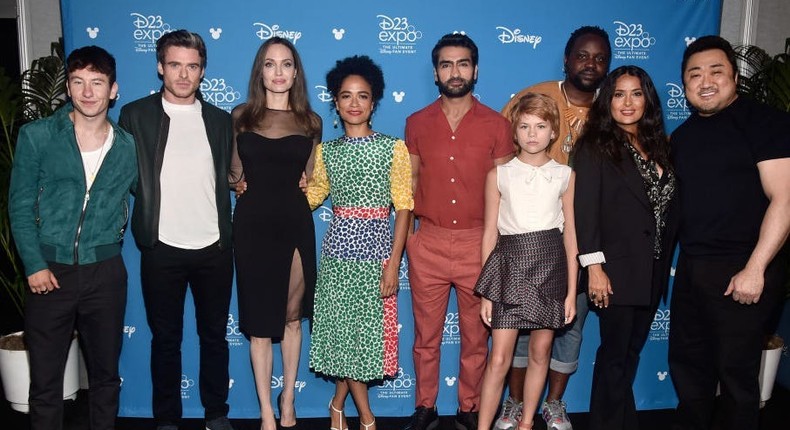 The cast of Disney's Eternals.
