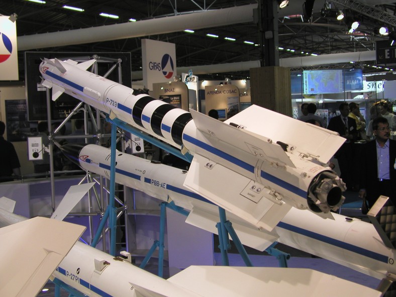 Rakieta R-73E, tego rodzaju rakiety zostaną umieszczone na wyrzutniach Osa.