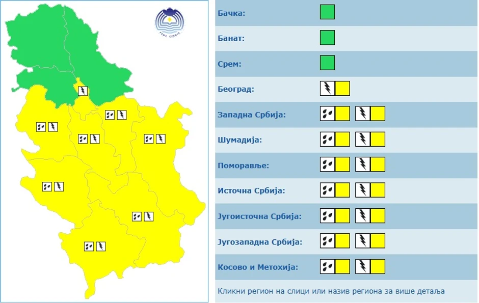 Meteoalarm, 19.5.