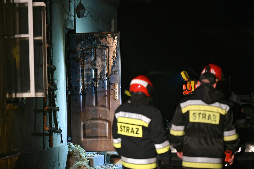 Makabryczny pożar budynku w Leżachowie