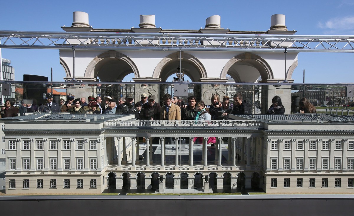 Makieta Pałacu Saskiego