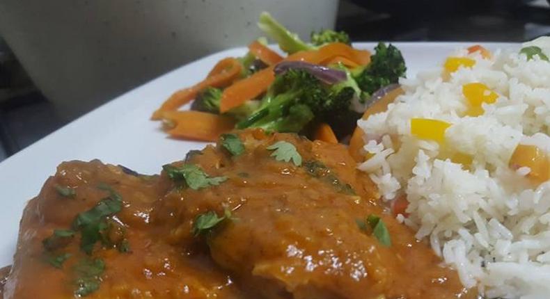 Fish curry, vegetable rice - Kui's Kitchen