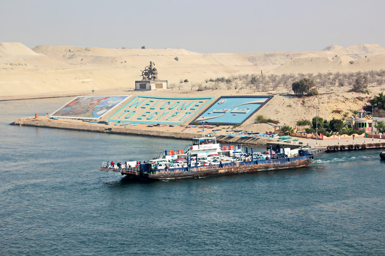 Kanał Sueski, Egipt
