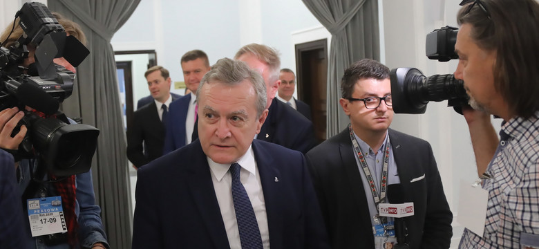 Piotr Gliński komentuje słowa o "prośbie szefa" do marszałek Sejmu