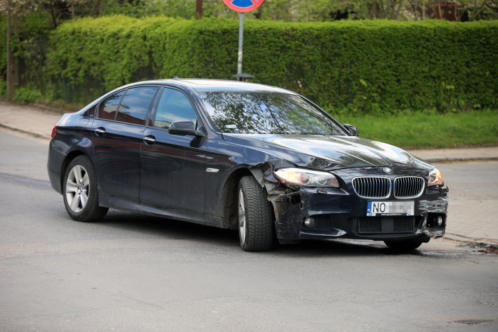 Obywatelskie zatrzymanie bmw w Olsztynie