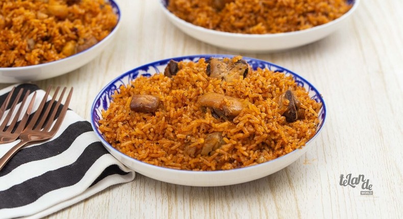 Coconut milk Jollof