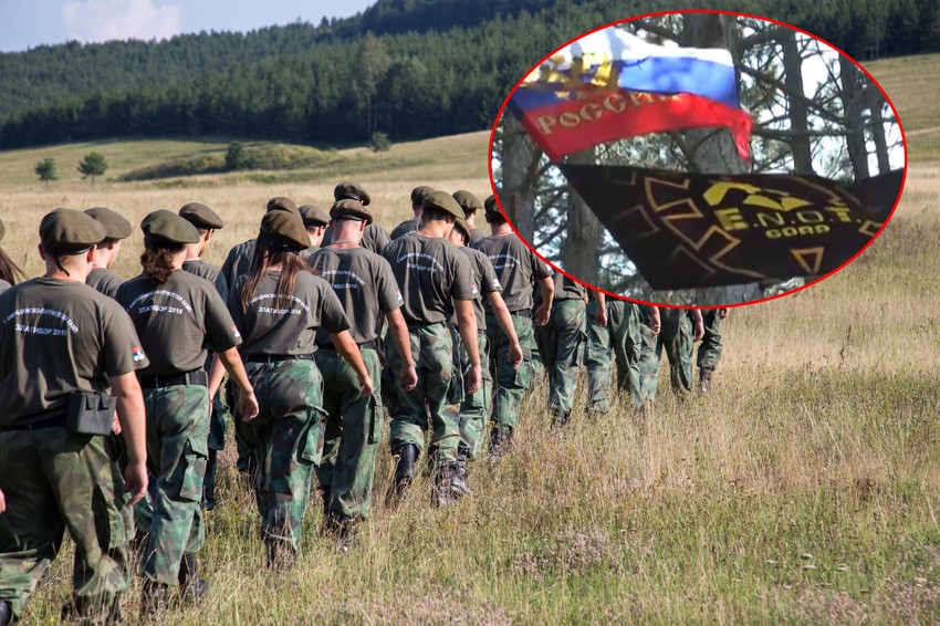 Enot, Zlatibor, kamp, Rusija