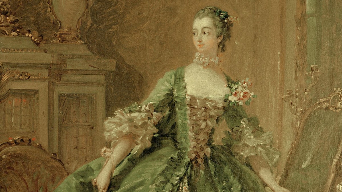 Madame de Pompadour / Gem. v. Boucher