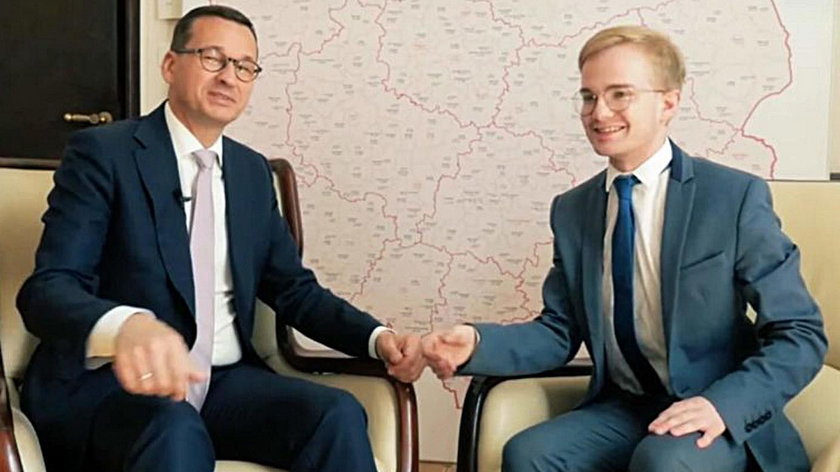 Mateusz Morawiecki i Piotr Patkowski